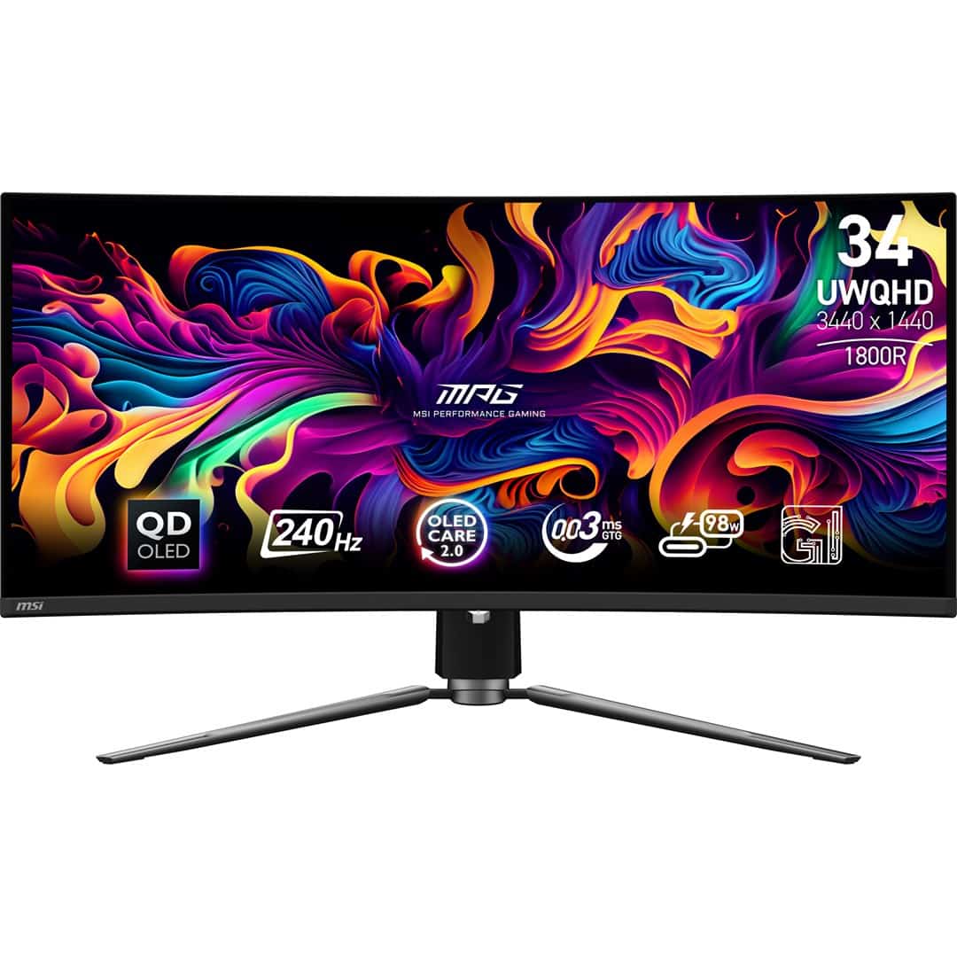 MSI Monitor 34" MPG 341CQPX QD-OLED