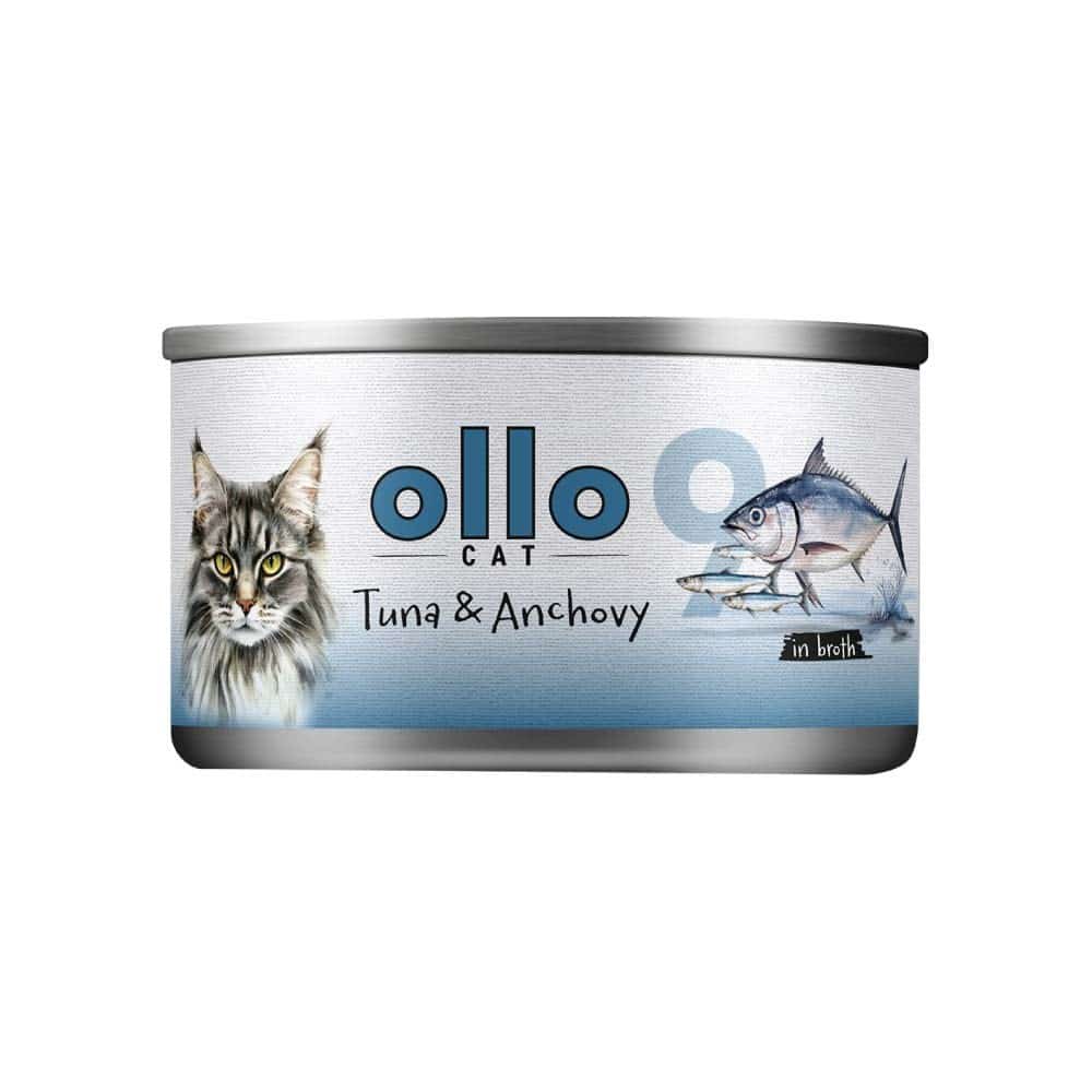 Ollo Tuna with Anchovy in Broth 70g