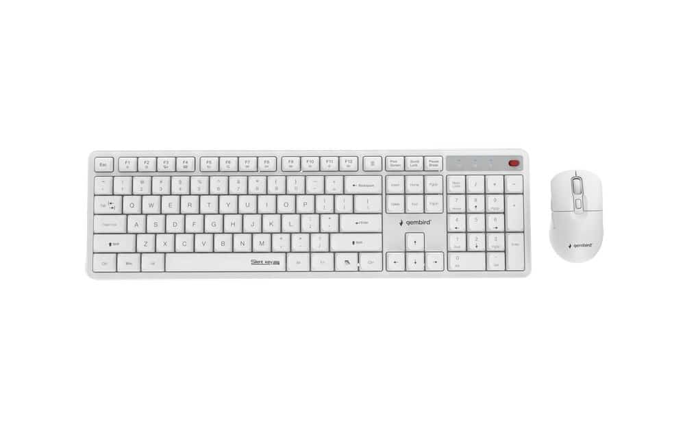 GEMBIRD Silent Key Pro Business: Zestaw Klawiatury + Myszy