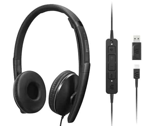 Lenovo Zestaw słuchawkowy Lenovo Wired ANC Gen 2