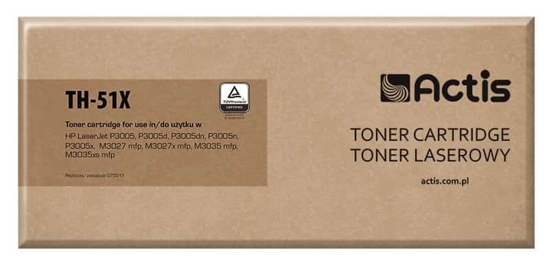 Actis TH-51X Toner Zamiennik HP 51X, 13000 Stron, Czarny