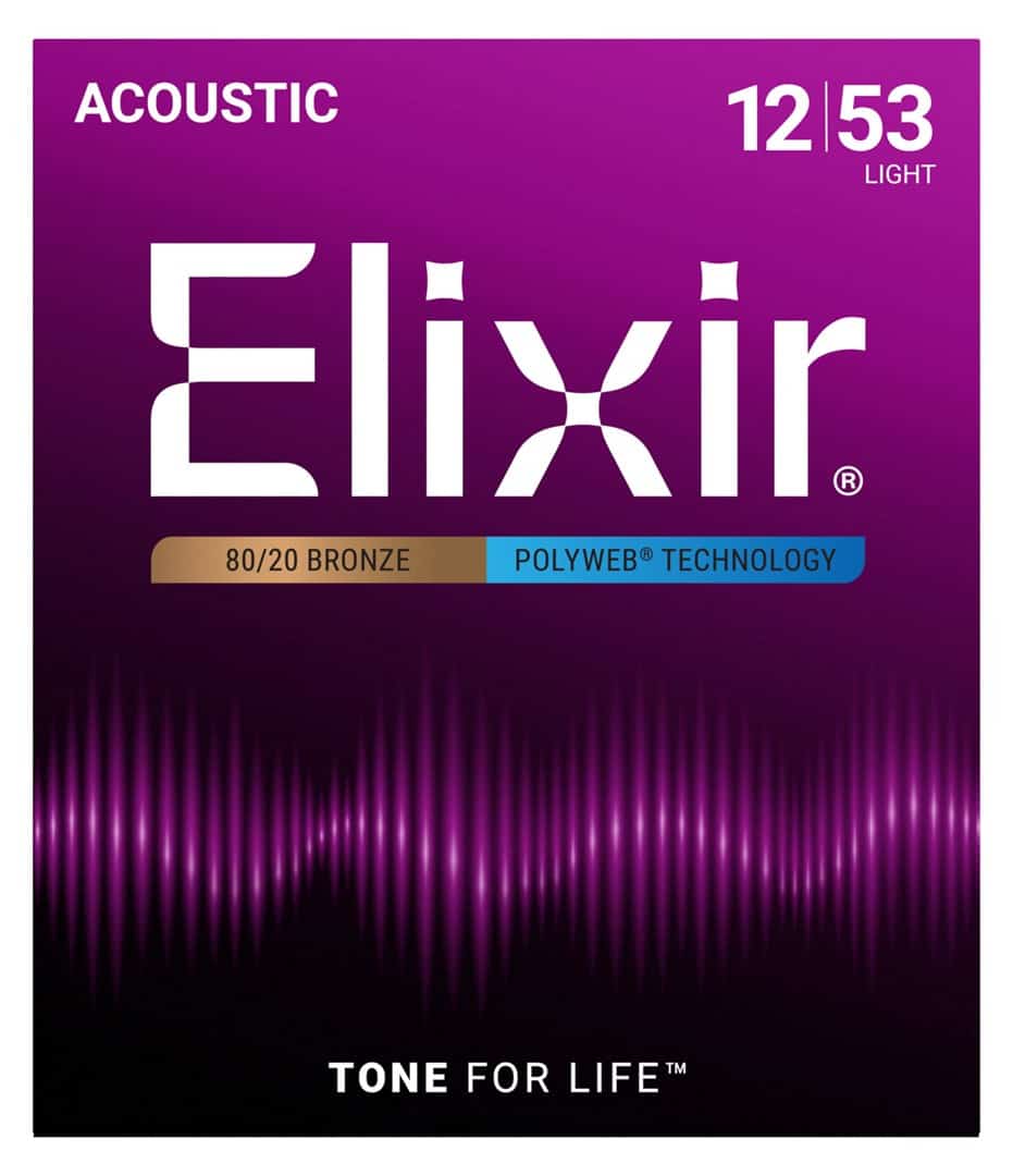 Elixir 11050 Light (12-53) PW - Struny akustyczne