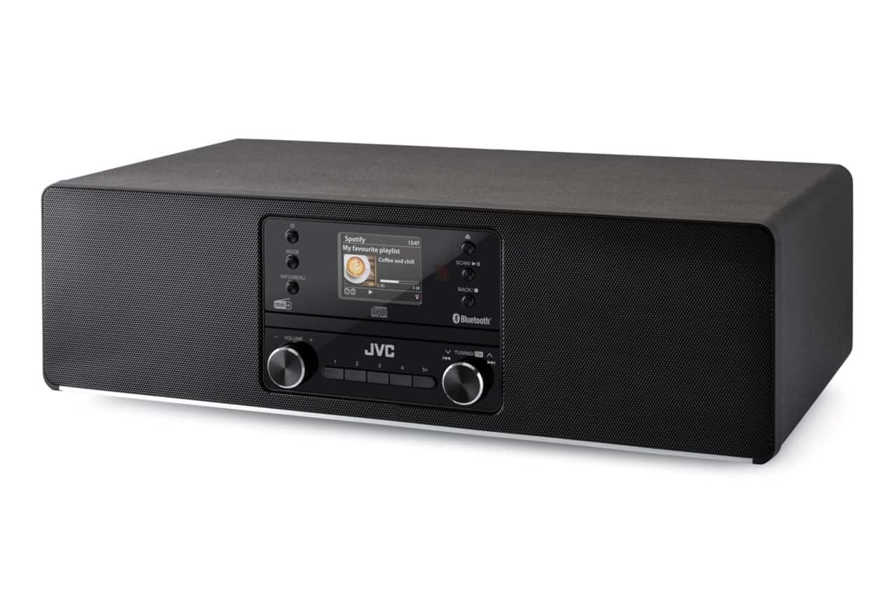 Mini Wieża JVC RD-E984B Czarna Domowy Mikrosystem