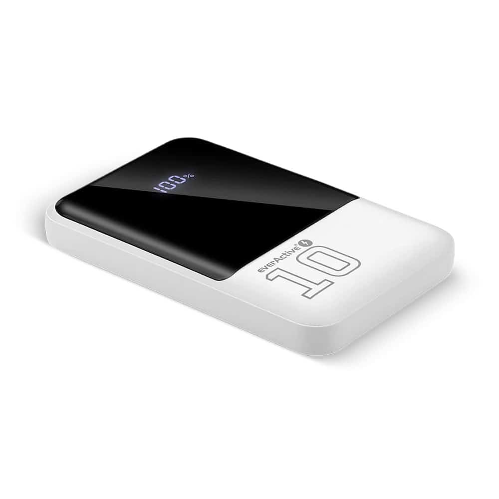 EVERACTIVE POWERBANK 10000mAh, 2x USB, 1x USB-C, QC4+