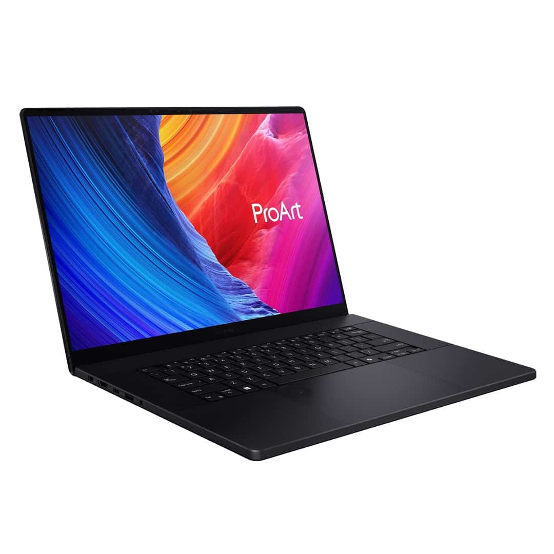 ASUS ProArt P16 H7606WP-SR229X Ryzen AI 9 HX 370 16.0" 3K 120Hz 500nits AG 64GB LPDDR5X SSD2TB GeForce RTX 5070 8GB Cam FHD+IR 90WHrs W11Pro Nano Black