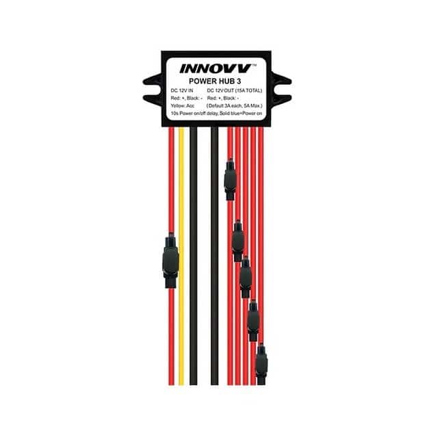 INNOVV Power Hub 3 - rozdzielacz 12V wodoodporny