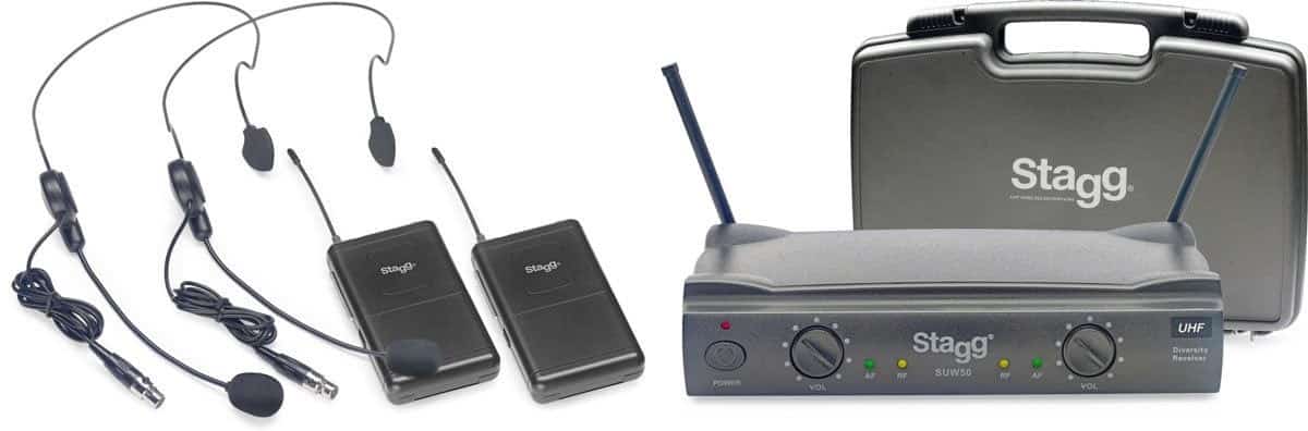 STAGG SUW 50 HH FH EU - Bezprzewodowy system UHF