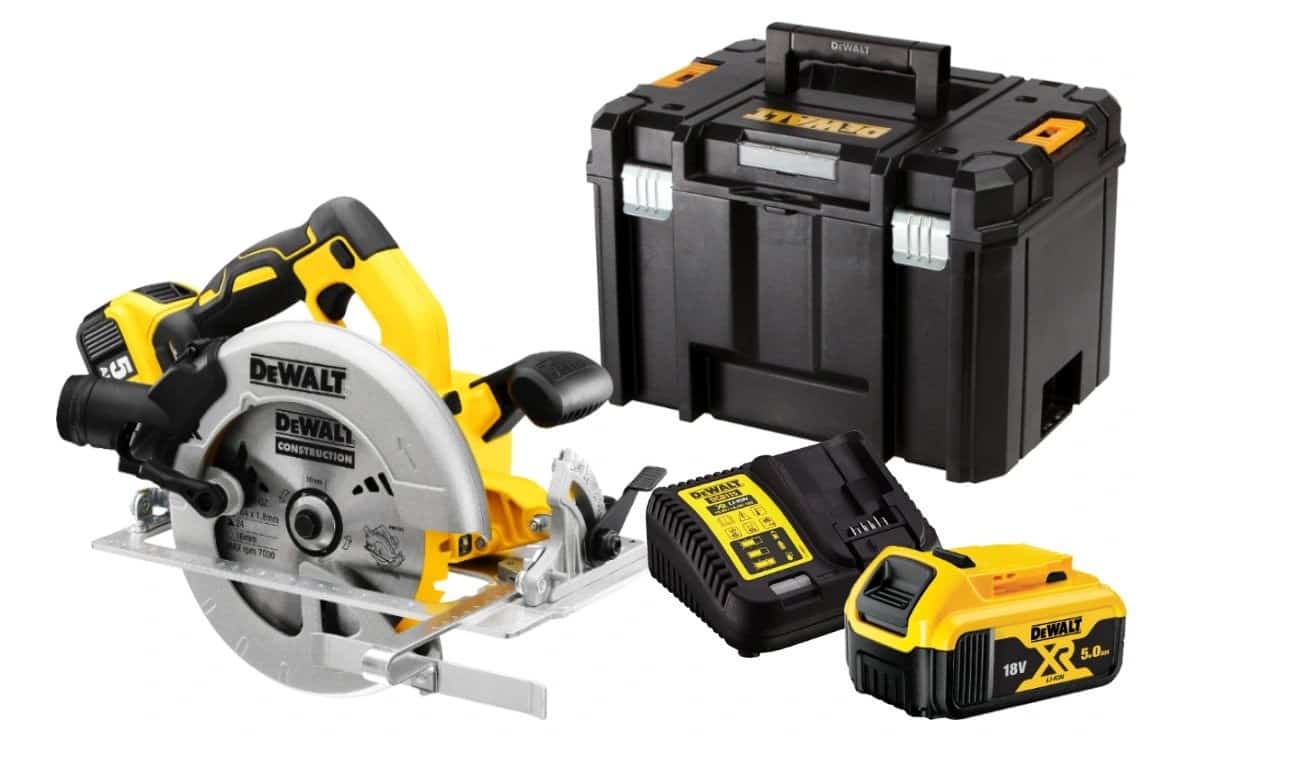Pilarka tarczowa DeWalt DCS570P2-QW (184 mm)