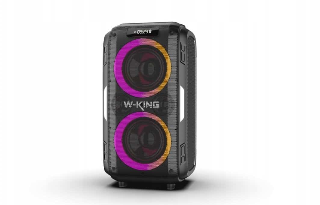 Głośnik bezprzewodowy Bluetooth W-KING T9 Pro czarny