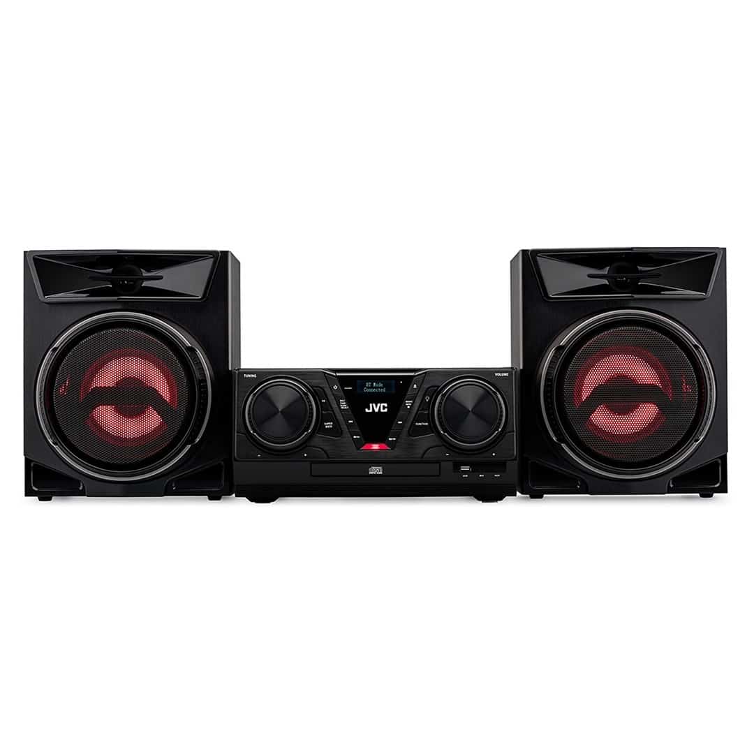 JVC Mini wieża MX-E325B-DAB czarny