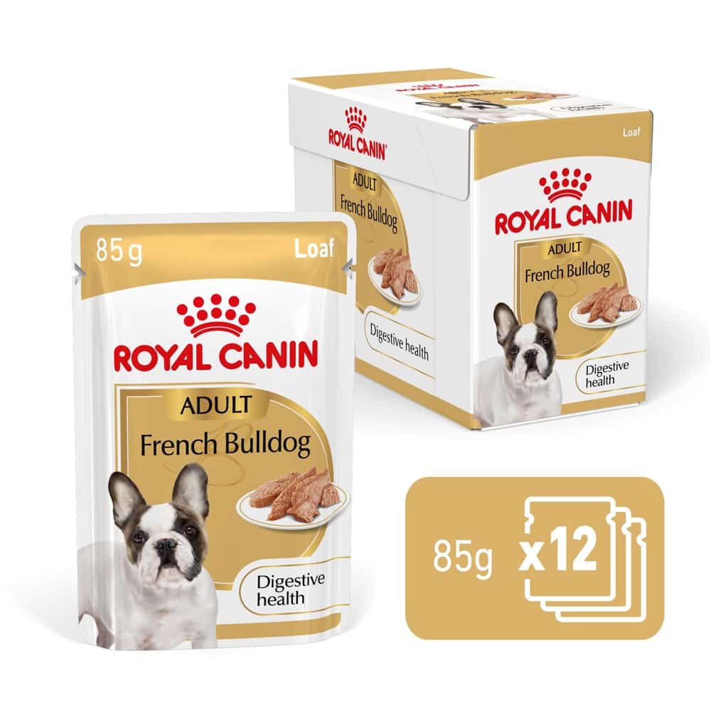 Royal Canin French Bulldog Adult mokra karma dla psów pasztet 12x85g