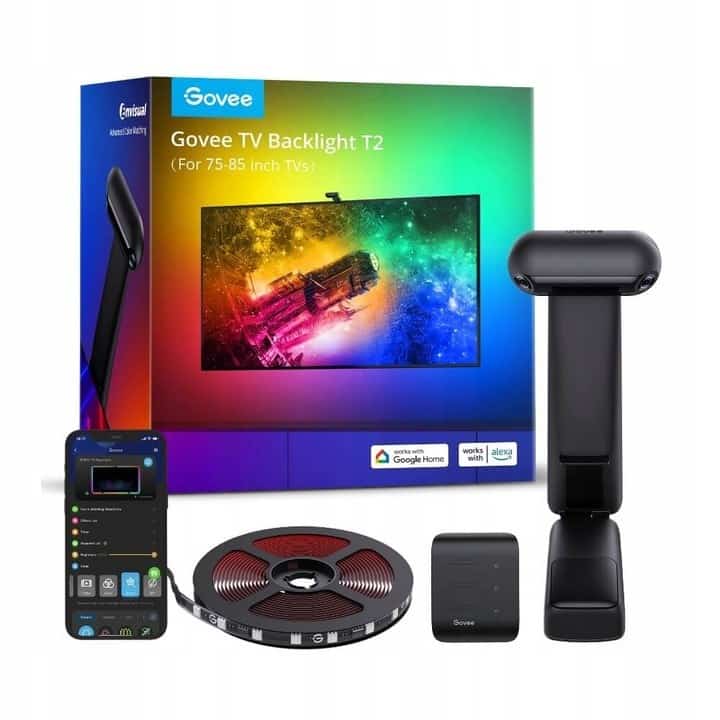 Taśma LED GOVEE H605C do telewizorów 75-85 cali, RGBIC, Wi-Fi + Bluetooth