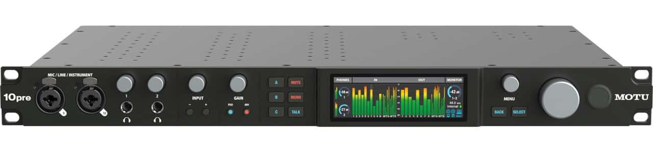 MOTU 10pre  - Interfejs audio