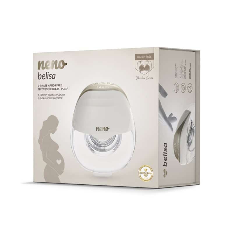 NENO 3FAZOWY LAKTATOR HANDS-FREE +ETUI BELISA TWIN