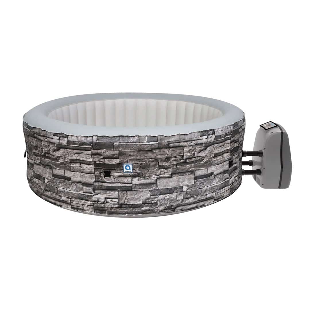 AVENLI NICE SPA OGRODOWE, BASEN POMPOWANY, HYDROMASAŻ 204X70 SILVER 6 OSOBOWE CEGŁA