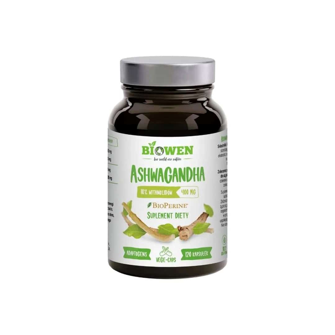 Ashwagandha BIOWEN - 120 kapsułek