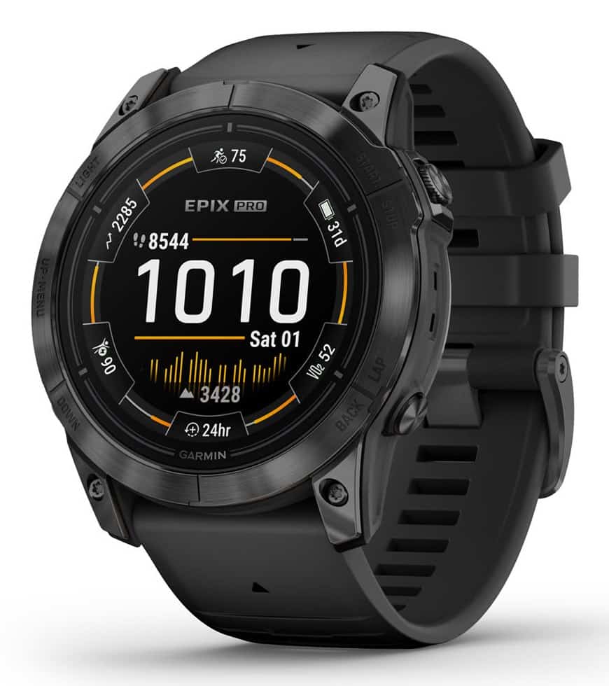 Zegarek sportowy Garmin Epix Pro 2 51mm Szary/Czarny