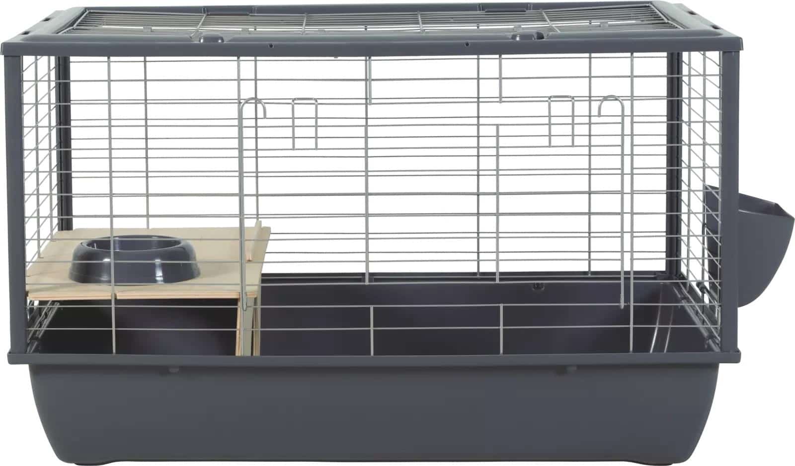 Klatka dla królika lub kawii domowej Neolife Connect 100 cm, szara (Outlet)