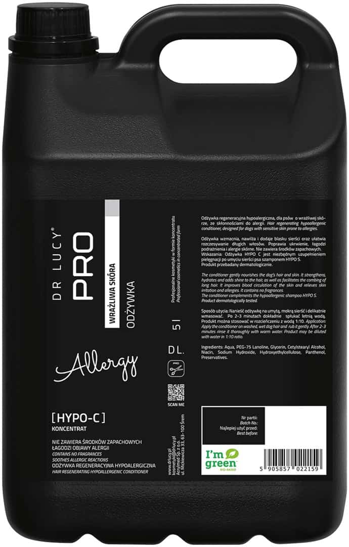 DR LUCY - PRO HYPO C 5 L - ODŻYWKA HIPOALERGICZNA, DLA PSÓW