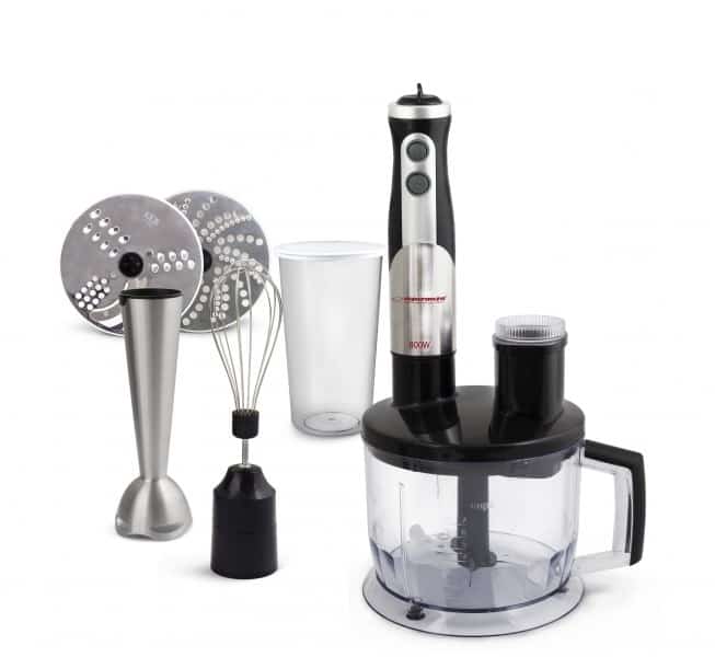 Blender ręczny Esperanza Crema EKM004 (800W; kolor czarny) (OUTLET)