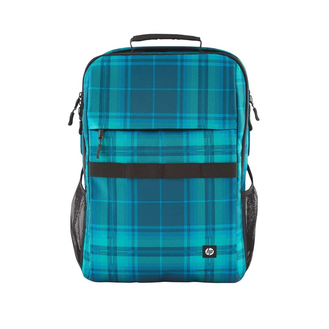 Plecak HP Campus XL do notebooka 16" 7J594AA Niebiesko-Turkusowa krata