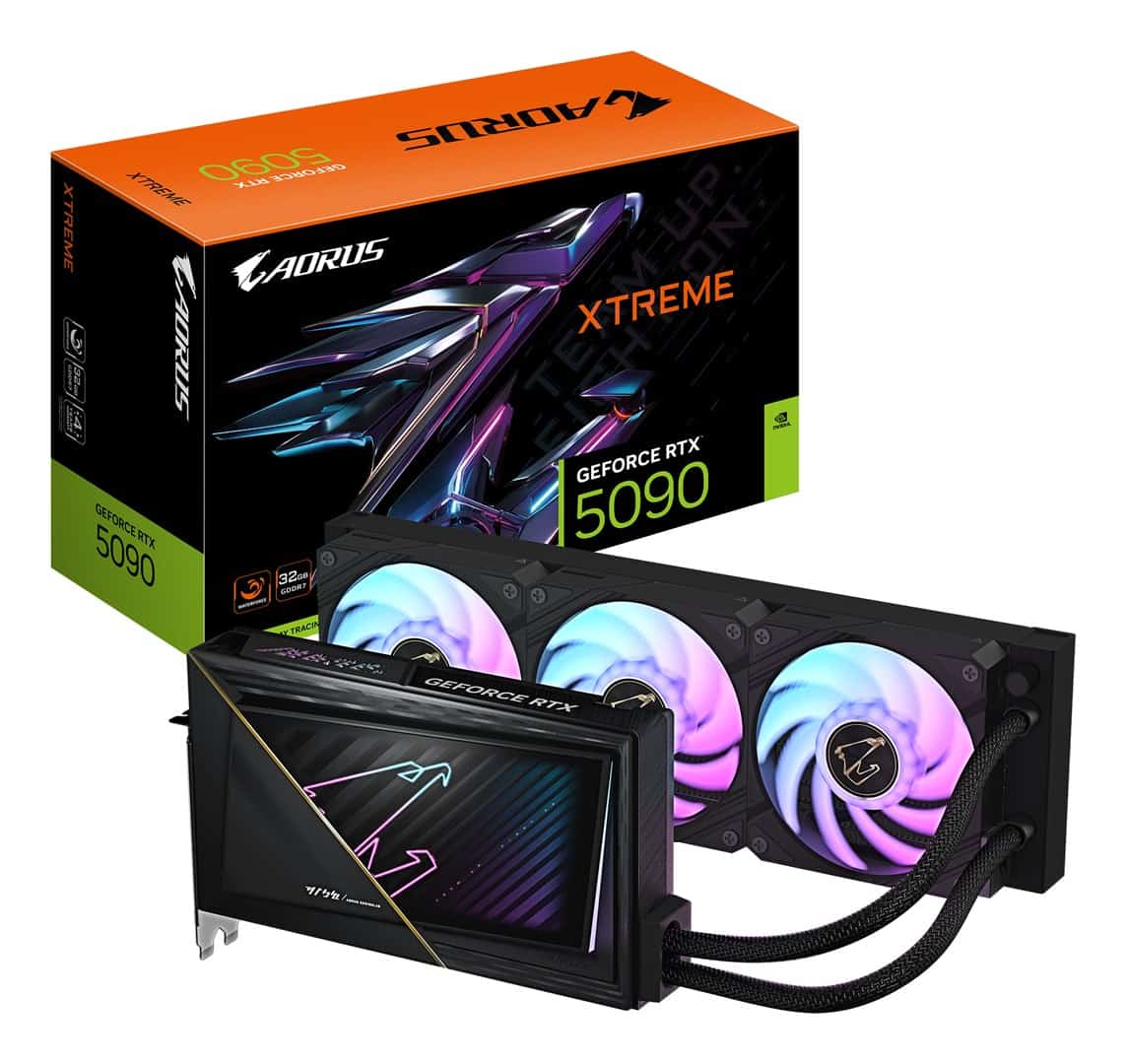 Karta graficzna Gigabyte GeForce RTX 5090 AORUS XTREME WATERFORCE 32GB