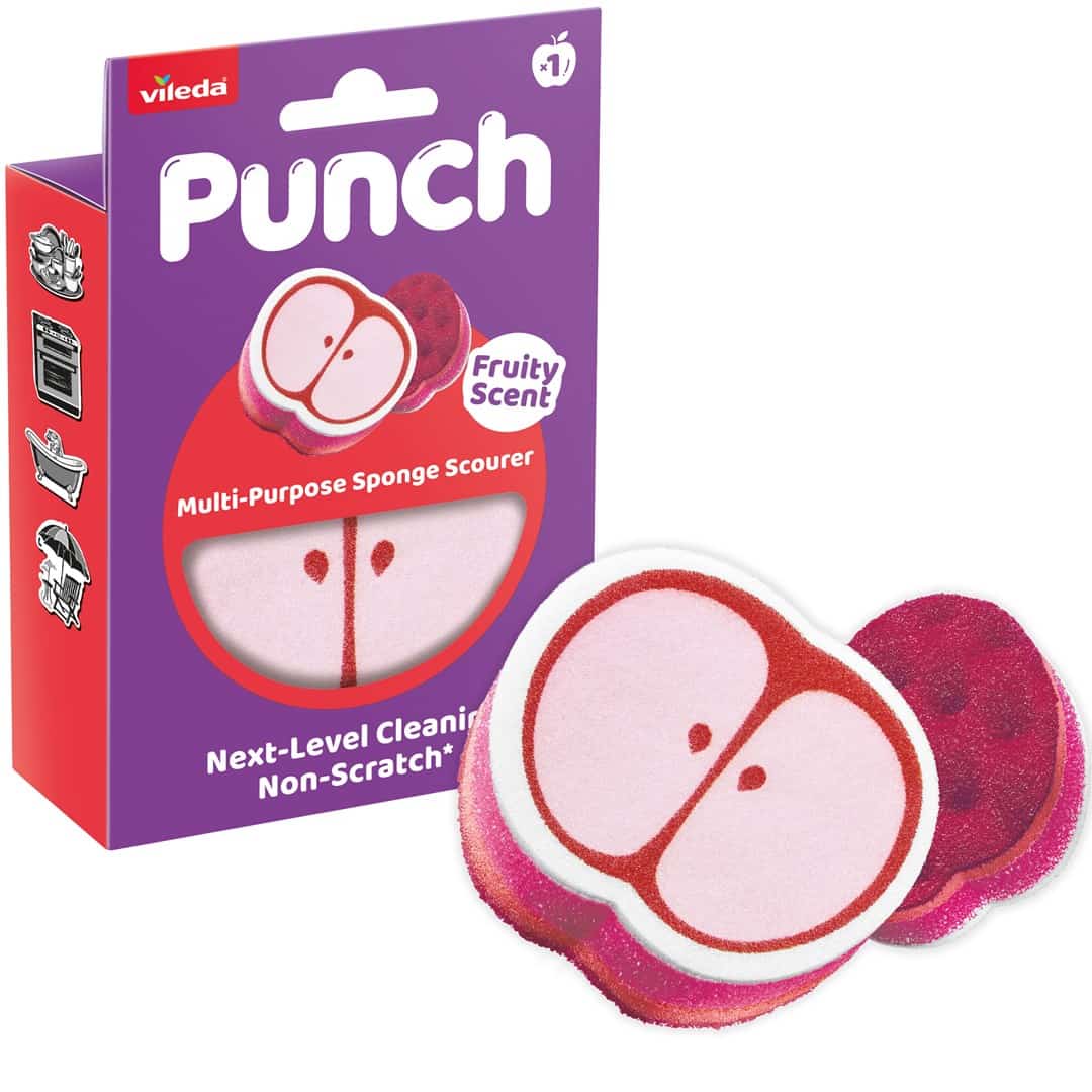 Zmywak Vileda Punch Uniwersalny Jabłko 1 szt.