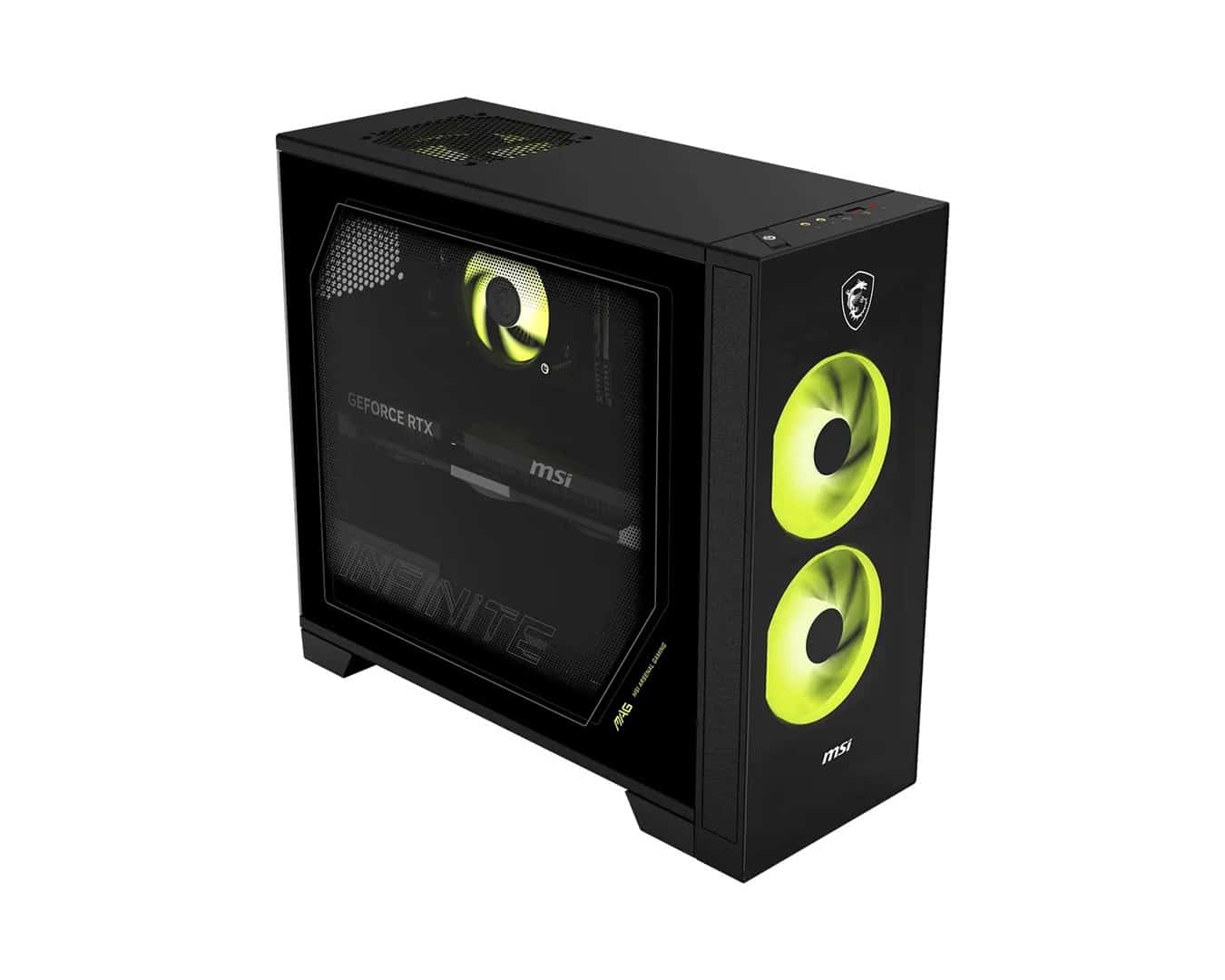 Komputer Gamingowy MSI MAG Infinite S AI 2NVL5-012XEU Core Ultra 5 225F 16GB DDR5 1TB SSD GeForce RTX 5060 8GB OC VENTUS 2X AW-XB560NF (