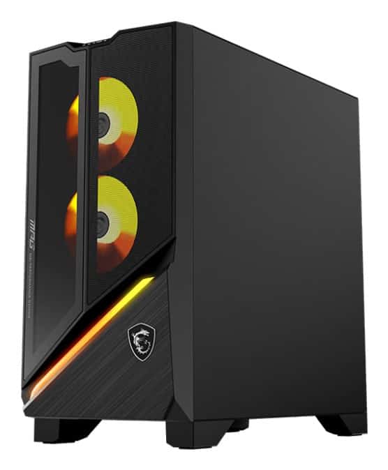 Komputer Gamingowy MSI MPG Infinite Z3 X3D z procesorem AMD Ryzen 7 9800X3D, 32GB DDR5, 2TB SSD, GeForce RTX 5080 16GB, Wi-Fi 6E, Bluetooth 5.3, Windows