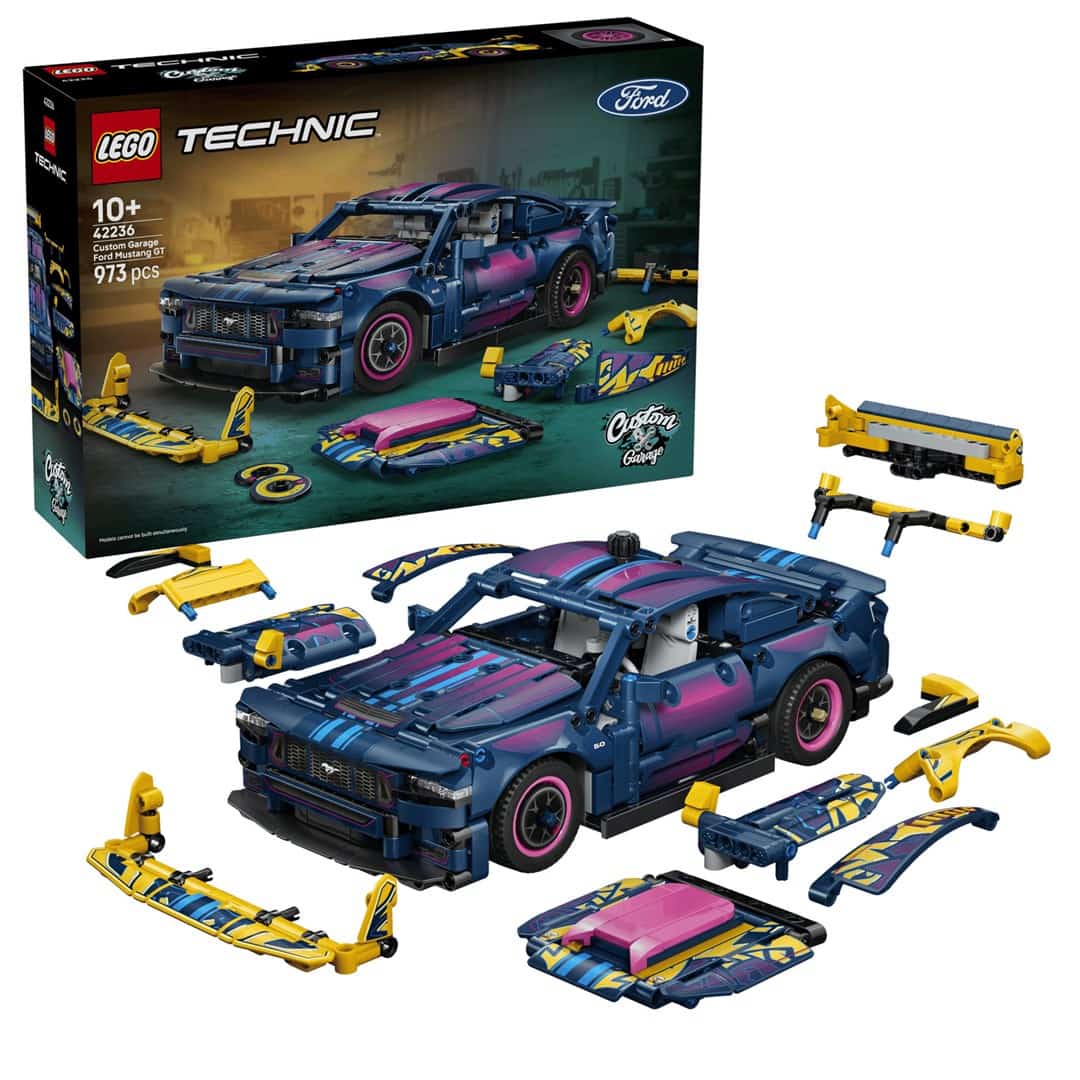 LEGO Technic 42236 - Warsztat tuningowy: Samochód Ford Mustang GT