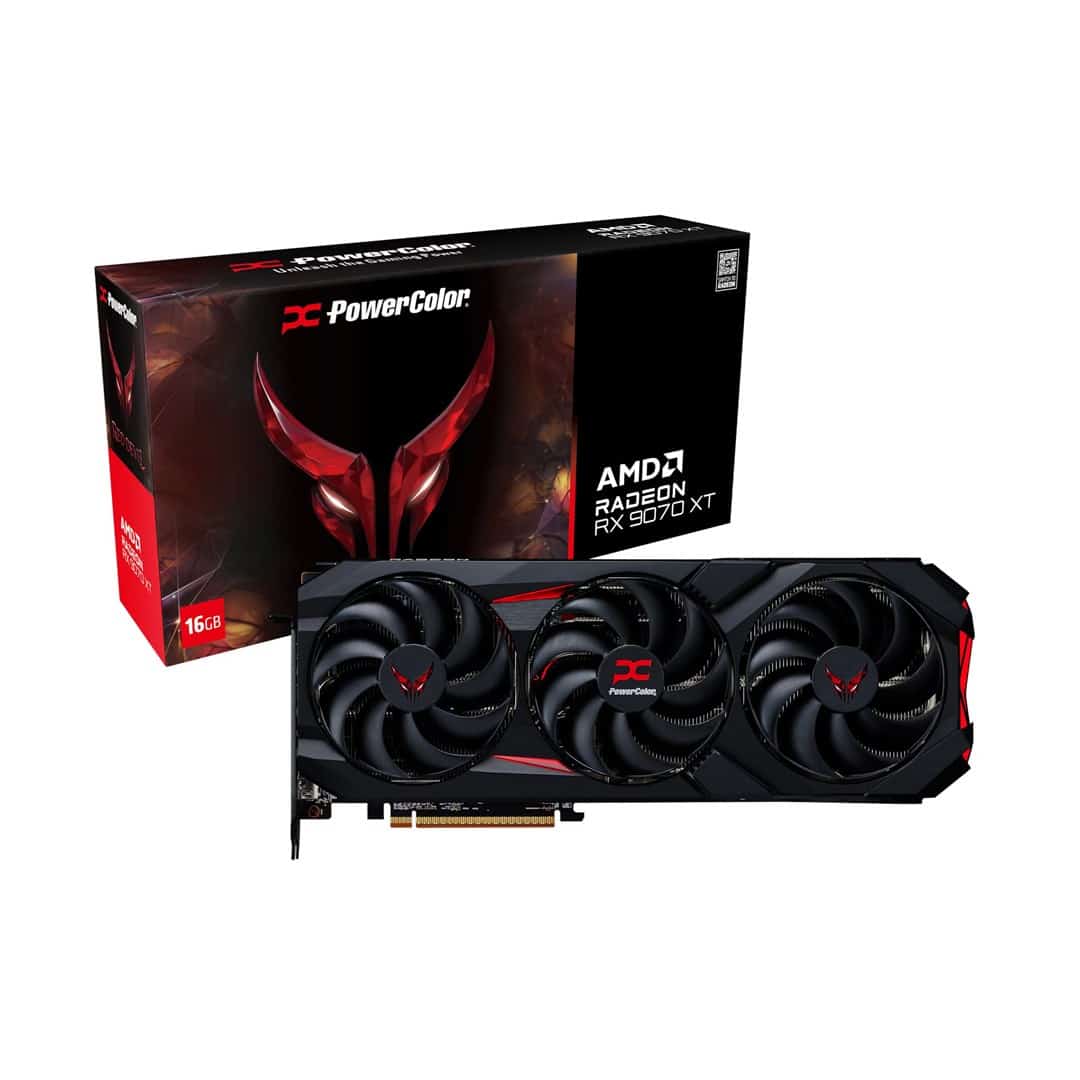 Karta graf. PowerColor Red Devil  RX9070XT 16G-E/OC (OUTLET)