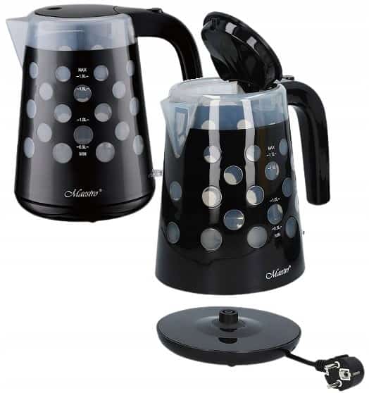Czajnik elektryczny Maestro MR-045 1,7L 2200W czarny