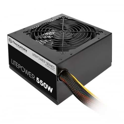 Zasilacz Thermaltake Litepower II 550W (Czarny, Active PFC, 2x PEG, 120mm) PS-LTP-0550NPCNEU-2