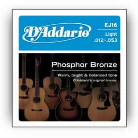 Struny do gitary akustycznej D'Addario EJ16