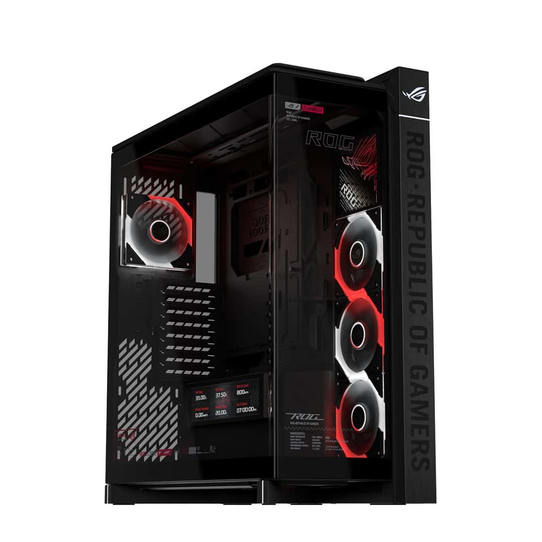 Obudowa Asus ROG Cronox GR801 Curve TG ARGB Black
