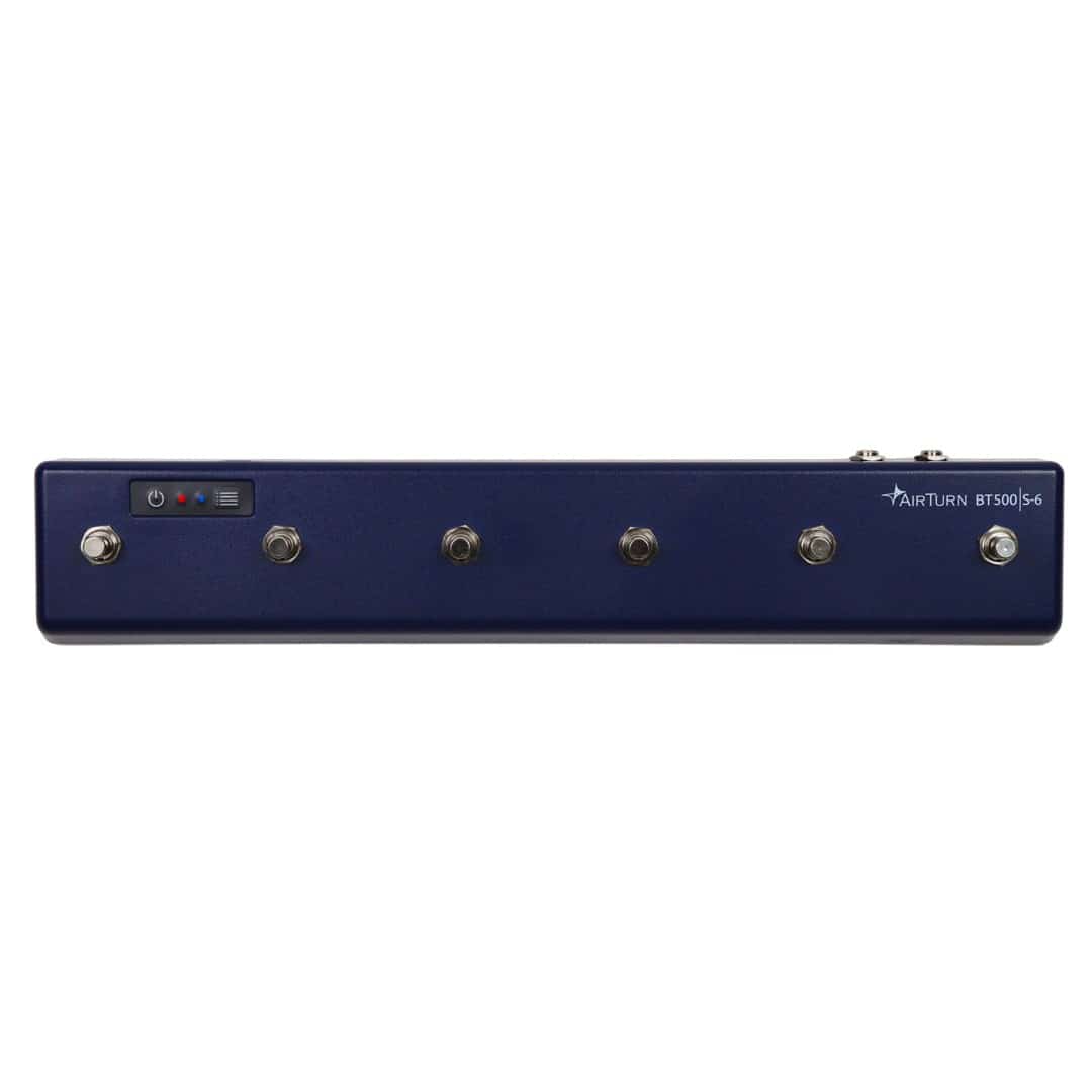 Airturn BT500S-6 - Ulepszony kontroler MIDI Bluetooth