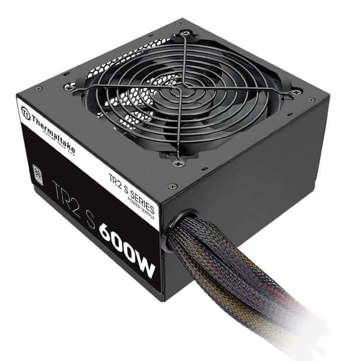 Zasilacz Thermaltake TR2 S 600W 80+ Single Rail DC-DC z płaskimi kablami - PS-TRS-0600NPCWEU-2