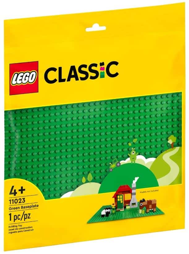 Klocki LEGO Classic 11023 - Zielona płytka konstrukcyjna