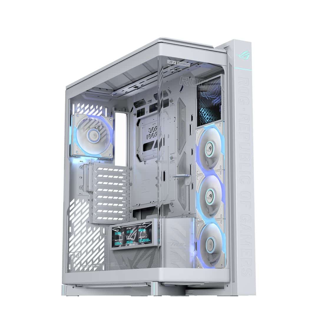 Obudowa Asus ROG CRONOX GR801 Curve TG ARGB White