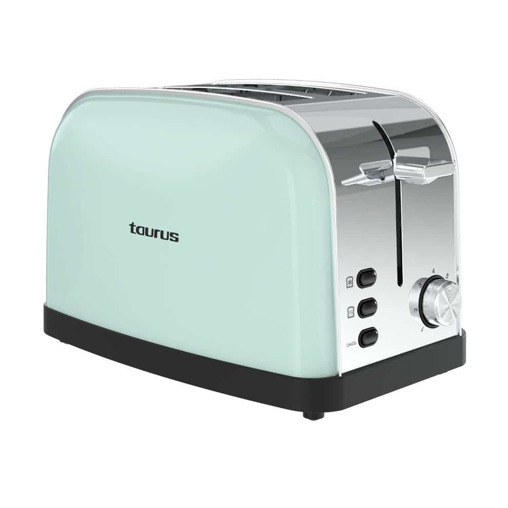 Toster Taurus Vintage II, miętowy