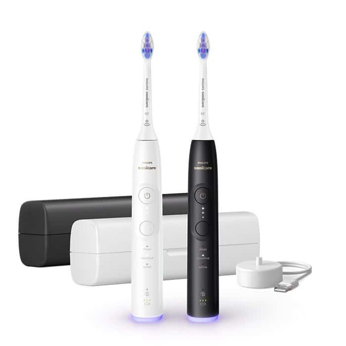 Szczoteczka elektryczna PHILIPS HX7419/01 z zestawem końcówek