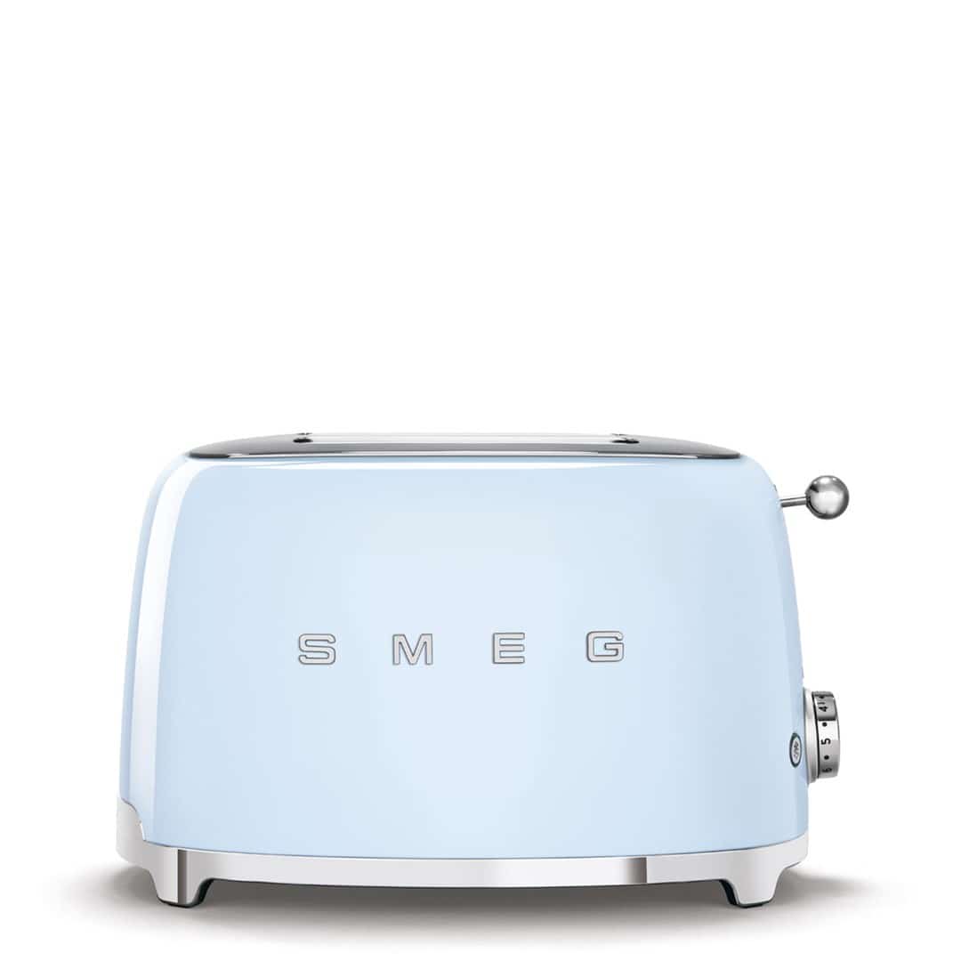 Toster SMEG TSF01PBEU - Czarny, 2 kromki, styl retro