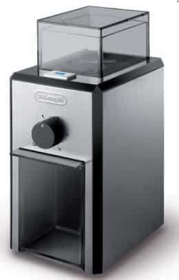 Młynek żarnowy DeLonghi KG 89 (110W, czarny) - OUTLET