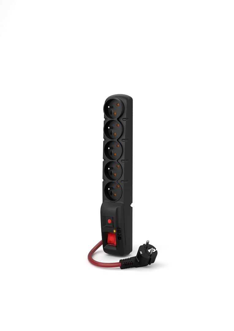 Listwa zasilająca Acar F5 Power 16A (1,5m, czarna)
