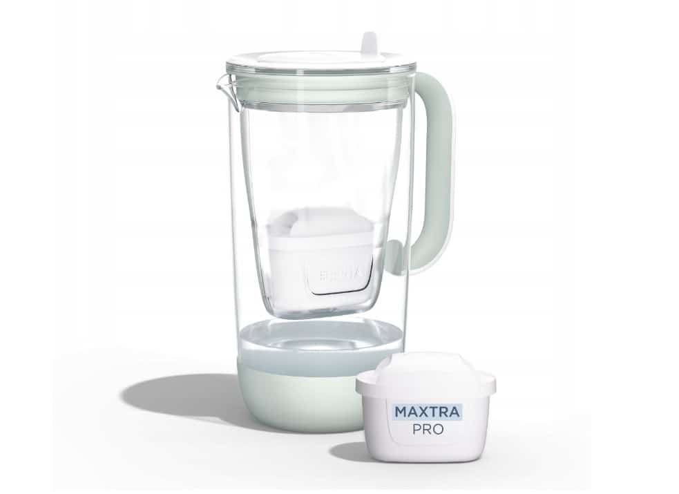 Dzbanek filtrujący Brita Glass+1 MaxtraPro 2,5 l | miętowy