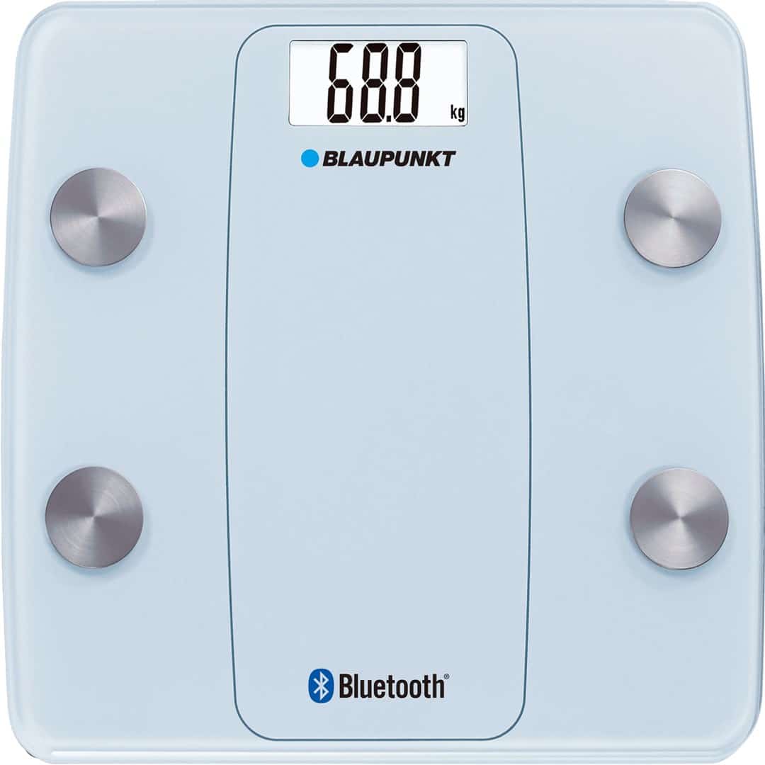 Waga łazienkowa Blaupunkt BSM711BT, biała, z Bluetooth