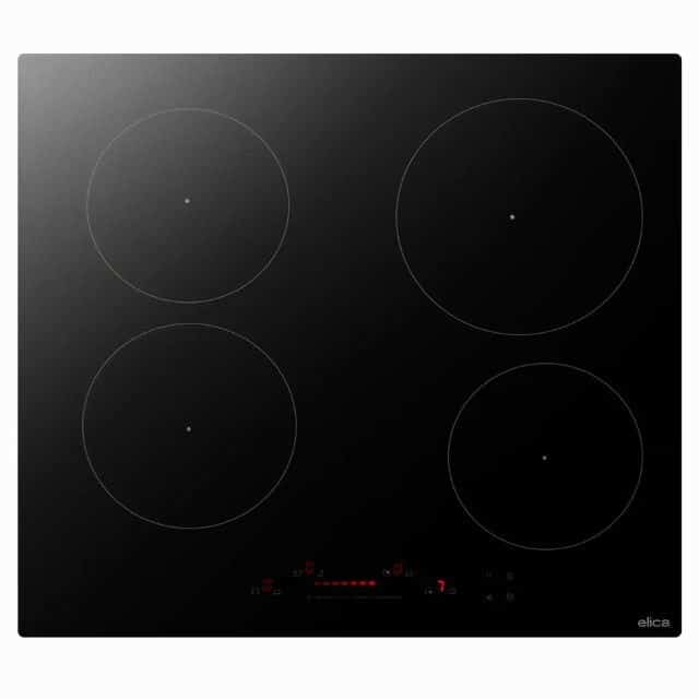 Płyta indukcyjna ELICA 604 PLUS RAW, 59 cm, czarny mat