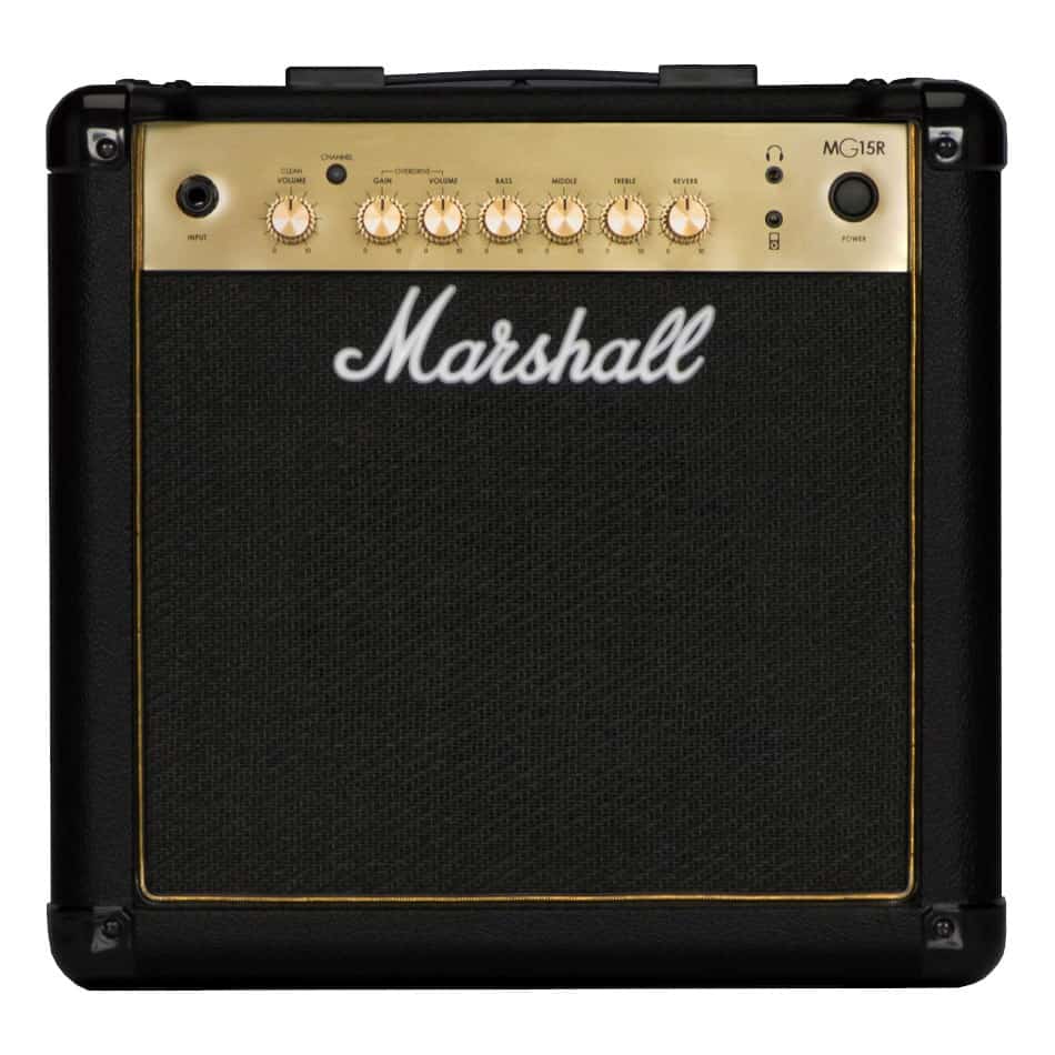 Wzmacniacz gitarowy Marshall MG15GR Gold 15W z reverbem