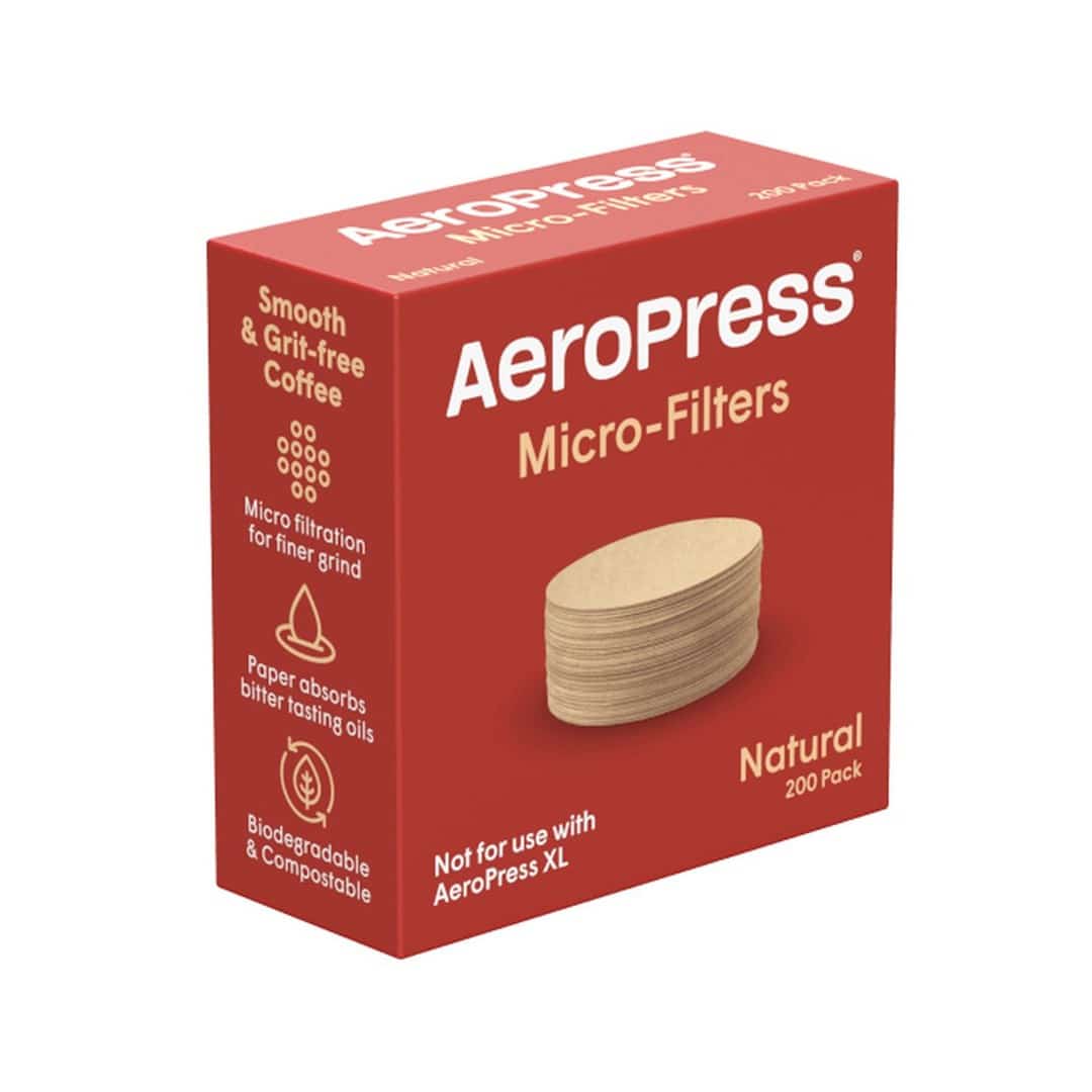 Filtry papierowe do Aeropressa, 200 sztuk