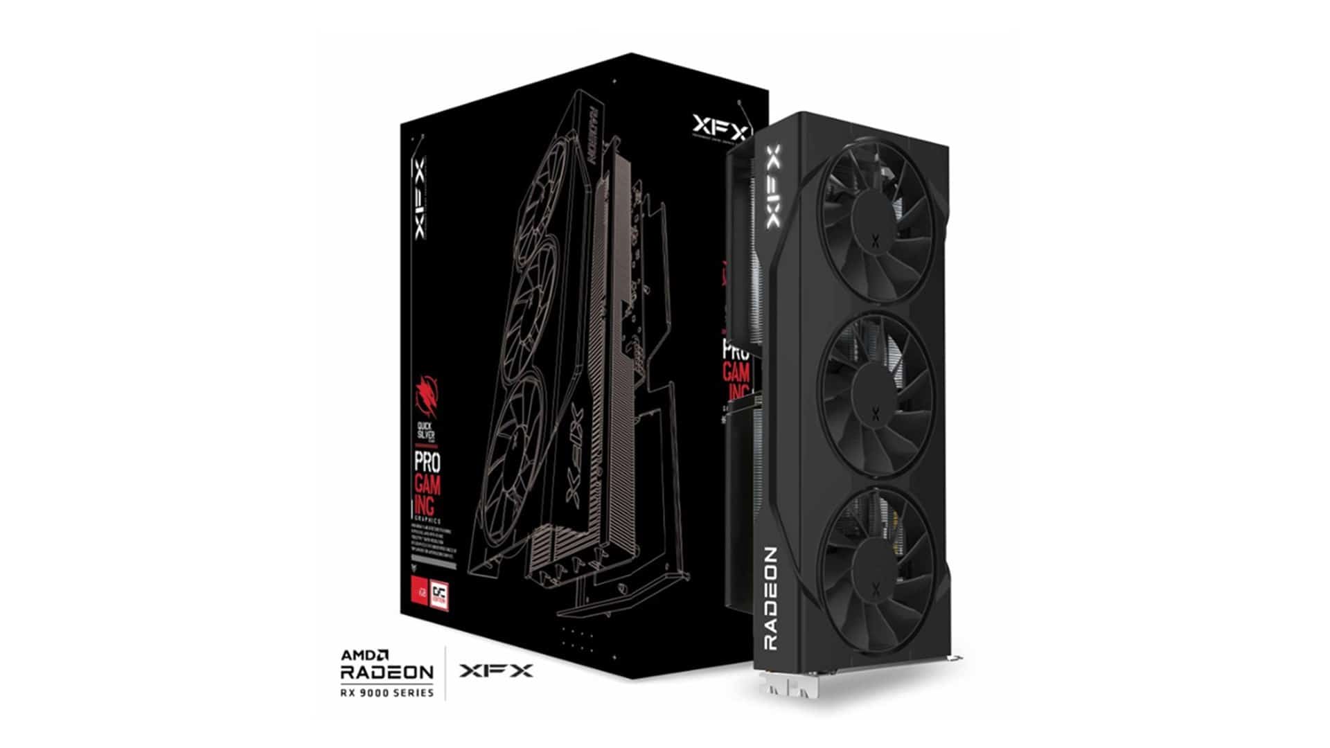 Karta graficzna XFX SWIFT RX 9060XT OC 16GB 3 wentylatory